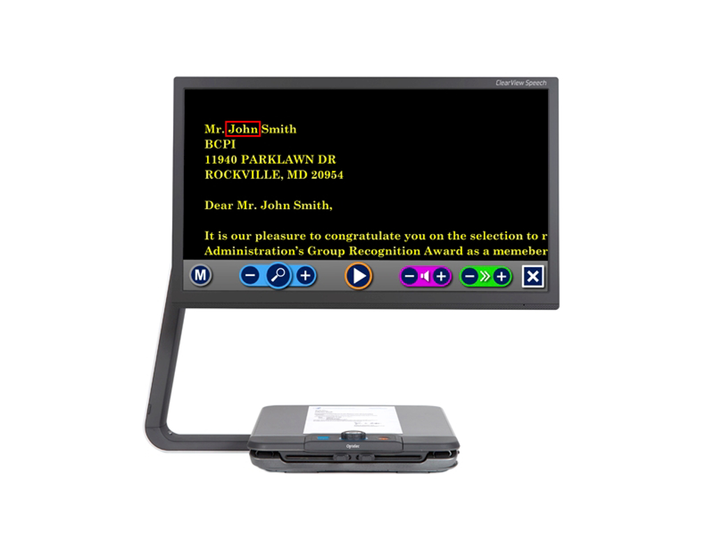 ClearView C 24" FHD Speech G3